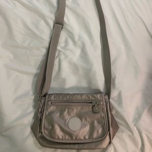 Kipling Women’s Sabian Metallic Crossbody Mini Bag